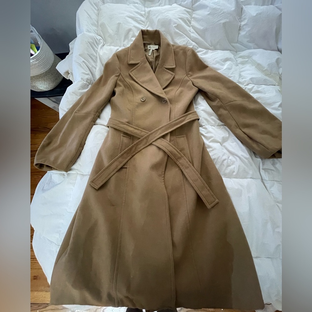 BCBGeneration Beige Wool Coat